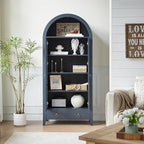 RowyPoey Farmhouse Arched Cabinet