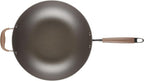 Anolon Advanced Home Hard Anodized Nonstick Deep Frying Skillet with Lid, 12-Inch Ultimate Pan, Bronze
