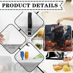 Black Cat Stand Mixer Cover 6-8 Quart Pumpkin Bat Kitchen Appliance Covers Dust Protection Universal for Pressure Cooker Air Fryer Halloween Kitchen Home Decorations