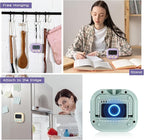 Weewooday 24 Pcs Digital Kitchen Timer Magnetic Timer Bulk On/Off Switch Minute Second Count up Countdown Loud Alarm for Exercise Cook Baking (Macaron Colors)