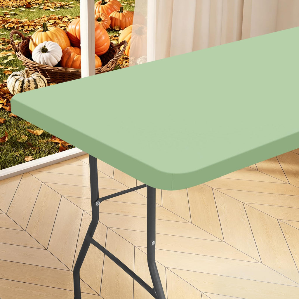 homing Rectangle Table Cloth Cover 8 Foot Elastic Fitted Tablecloth