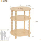 MaxSmeo End Table, Small Oval Side Table