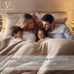 100% Linen Sheets California King Size,Breathable & Durable 4-Piece Bed Flax Sheet Set,Soft All-Season Bedding for Hot Sleepers 16" Deep Pocket Oeko-TEX Certified,（Cal King, Dusty Blue）