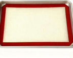 MASALACO Silicone Baking Mat, 2 Pack Oven Baking Mat 16.5 x 11.6, Red