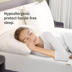 CoolShields Pillow Protector (2 Pack) Queen – Waterproof Zippered Pillow Covers, Hypoallergenic, Premium Pillowcase Encasement for Better Sleep