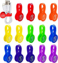 Cable Cord Organizer Magnetic Cord Organizers Twist Ties Magnet Clips Cord Wrap Keepers For Charging Cord Headphone Cord Holder Silicone Cable Strap Appliance Fridge Bookmark Whiteboard Keychain 7PACK