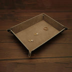 Valet Organizer - Catchall Tray for Jewelry, Wallets, Watches, Keys, Coins, Phones, Glasses - Perfect for Nightstand, Desk, Entryway