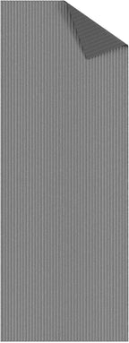 Ottomanson 3'11" x 15' Hallway Runner with Scraper Pile - Extra Durable Non-Slip Rug Mat for Indoor & Outdoor Use - Ideal for Kitchen, Entryway & Garage - High-Traffic Carpet, Gray