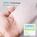 Disposable Sheet for Travel with 20 Pcs Disposable Face Towels, Disposable Bed Sheets with Compressed Towel Travel Sheet for Hotel, Cruise, Trip, SPA, Camping