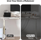 YECAYE 157in Cable Management, Cord Organizer,Easy Install Self-Adhesive Cable Organizer,Cord Management, Desk Wire Holder for Office Organization,Child and Pet Proofing, Beige