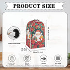 Santa Claus Blender Cover Dust Cover for Kitchen Decorative Food Processor Dust Covers with Handle Easy to Install Protection Covers for Stand Mixer Juice Machine Christmas Decoration