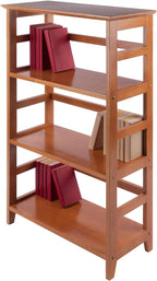 Winsome Studio 3-Tier Bookshelf, Classic Display Bookcase, Functional & Stylish