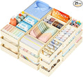 DIMJ Drawer Organizer Clothes Storage - 21 Pack Baby Dresser Organizer for Nursery Closet Organization, Fabric Drawer Organizer Bins for Underwears Socks Bras, Foldable Storage Dividers for Bedroom