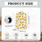 Sunflower Blender Covers for Kitchen Yellow Appliance Cover Washable Anti-Stain Oil-Proof Food Processor Dust Cover Foldable Kitchen Accessory Gift for Friends
