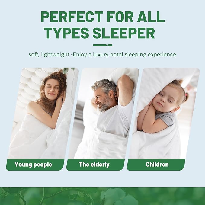 100% Egyptian Cotton Sheets King Size 4PCS 1000 Thread Count Sateen Weave Soft Breathable 16-Inch Deep Pocket （King,White）
