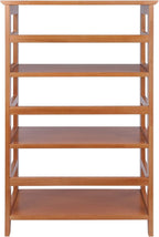 Winsome Studio 3-Tier Bookshelf, Classic Display Bookcase, Functional & Stylish