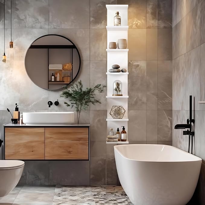 Homaterial 7 Tier Floating Shelf