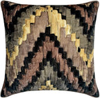 The HomeCentric King/Queen/Twin Beige Designer Twin 53"x18" Bed Runner Without Pillow Cover, Abstract, Chevron, Quilted Bed Scarf on Suede Velvet Fabric - Paramount