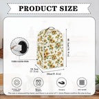 Talayituse Sunflower Bee Print Blender Dust Cover, Fingerprint Protection Cover for Stand Mixer or Coffee Machine, Home Kitchen Appliance Covers for Stain Dust Resistant Supplies
