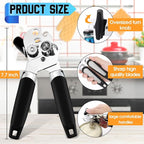 Gisafai 30 Pcs Manual Can Opener with Sharp Blade Smooth Edge Multifunctional Kitchen Gadget Handheld Openers Oversized Handheld Knob Can and Bottle Animals