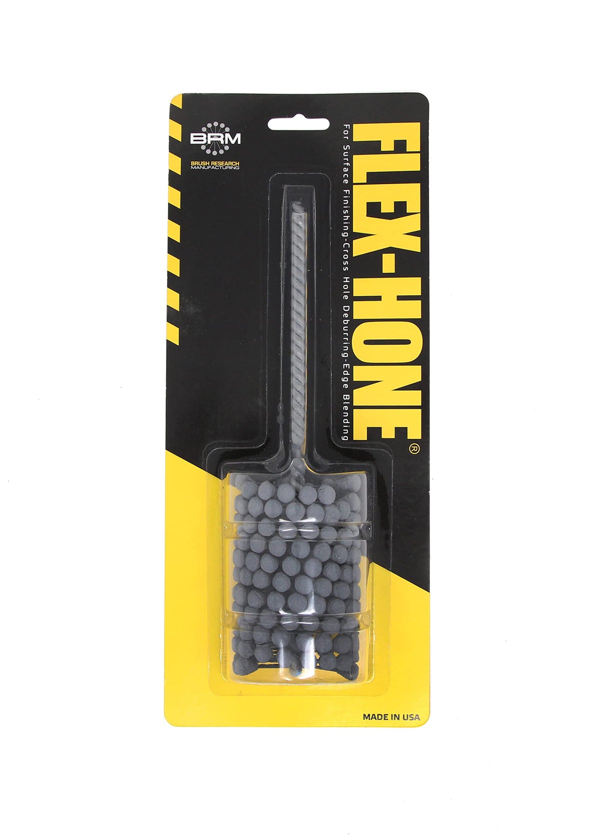 Brush Research BC13412 FLEX-HONE®, 1-3/4" (44.5mm) Diameter, 120 Grit, Silicon Carbide, For Mild Steel, Stainless Steel, Cast Iron and Softer Ferrous Materials