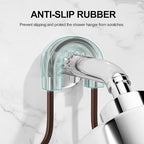 SRIWATANA Shower Caddy Organizer Hanging Over Head, Bathroom Shower Rack Hanger with Hooks for Razors - Bronze