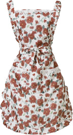 Funny Aprons for Women with Pockets, Kitchen Cooking Grilling Bbq Cute Chef Apron, Mothers Day Birthday Gifts for Women
