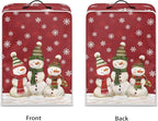 Christmas Coffee Maker Cover, Cute Snowman Coffee Dust Cover, Xmas Mixer Appliance Protector