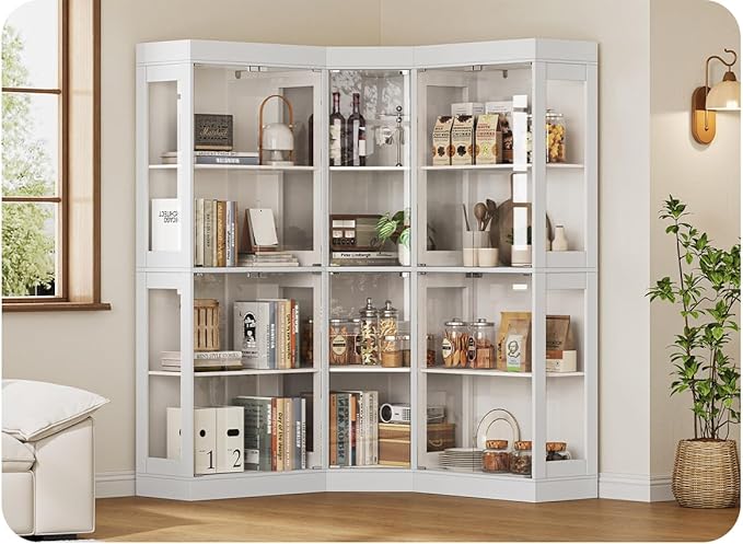 70.1" Large Corner Cabinet