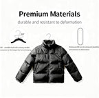 Velvet Hangers 50 Pack, Non Slip Clothes Hanger Felt Hanger with Pants Bar Slim Space Saving Suit Hangers for Closet Organizer, Heavy Duty Coat Hanger, 360° Rotating Hook(Black)