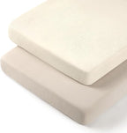 lulumoon Pack N Play Sheets: Soft & Breathable Playard Sheets for Boys and Girls - Fitted for Most Pack N Play and Playard Mattress