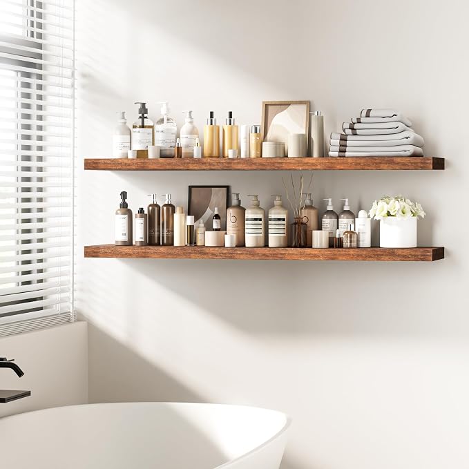 Fun Memories 55 Inch Floating Shelves