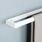 Alise Bath Towel Bar,Wall Mount 24 Inch Towel Holder,Towel Racks for Bathroom, Towel Rail for Lavatory,SUS304 Stainless Steel Hand Towel Hanger,White Finish