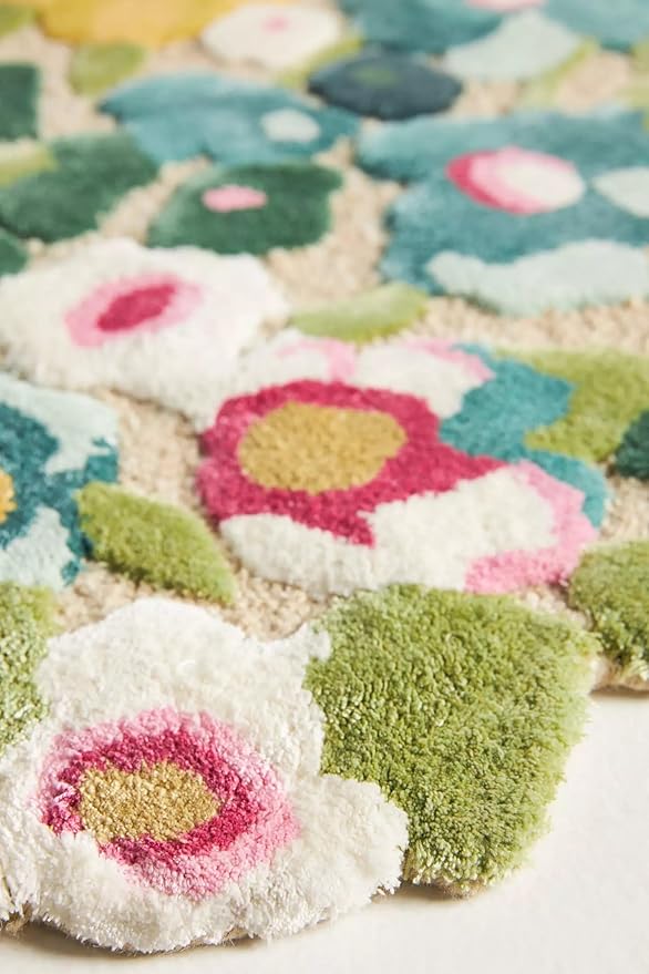 Cassia Wool Viscose Area Rug - 7’ x 10' – Handmade Wool Area Rugs –Yellow – Rugs for Living Room, Bedroom – Anti-Skid – Carpets with Non-Slip Natural Backing with 100% Cotton