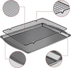 Hunnycook Baking Sheet with Rack Set