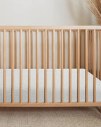 Bassinet Sheet for Baby Boy and Girl, Fitted Sheets for Rectangle, Oval, Hourglass Bassinet Mattress, Muslin Moses Basket Sheets with Neutral Style (White)