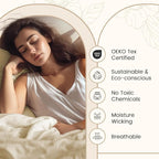 Queen Sheet Set - 800TC Egyptian Cotton Bedding Sheets & Pillowcases - Soft, Durable and Luxurious 4PC Sateen Weave Ivory Bed Sheets for Queen Size Bed, No Pill & Shrink Thick Machine Washable