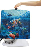 Sea Turtle Mixer Cover 6-8 Qt Stand Mixer Kitchen Aid Covers Counter Food Processor Covers Dust Protection Stand Coffee Maker Home Kitchen Appliance Decor