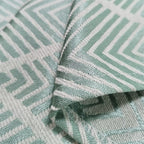 Simple Bedside Table Tassel Cover Cloth, Tablecloth Cover Towel, Suitable for Bedside Table TV Microwave Washing Machine Refrigerator Dust Cover (Light Green, 15.7 * 35.4 inches)