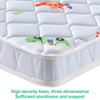 Premium Baby Mattress for Crib and Toddler Bed, 100% Knitted Fabric, Premium Fleece Surface-Hypoallergenic, Soft Breathable, 5" Thick-Firm and Optimal Support, Non-Toxic Crib Mattress