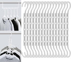 Mr. Pen- Space Saving Hangers, 16 pcs, 360° Rotating Hooks, Magic Cascading Hanger Organizer with 5 Enclosed Slots, Closet Organizers and Storage for Clothes, College Dorm Room Essentials