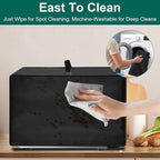 Heavy Duty Ninja Oven Cover for Double Stack XL DCT451/DCT651 & FlexDoor DCT402BK, Heat Resistant Dust Proof Protector, Waterproof Countertop Appliance Cover Fits 18.72"D x 17.34"W x 13.40"H