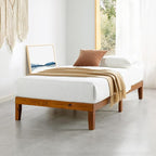 Mellow Naturalista Classic 12 Inch Solid Wood Platform Bed