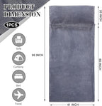 Flannel Sleeping Bag Liner for Adult, Flannel Fluffy Sheet & Camping Sheet for Winter Warm Thick Sheets for Backpacking, Hotel, Traveling, Sleeping Bag with Zipper