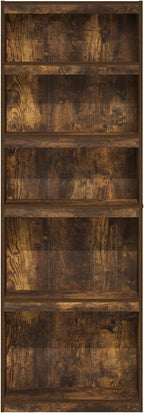 Furinno Jaya Book Shelf, 5-Tier Bookshelf,
