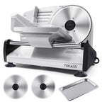Meat Slicer Blade TOKASS 7.5'' Stainless Steel,Food Slicer Round Blade