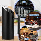 Funnymoom 3 Pack 35oz/1.0l Stainless Steel Water Pitcher Modern Metal Pitcher with Ice Guard Black Carafe Drink with Handle or Iced Hot Drink Tea Juice Coffee Beer