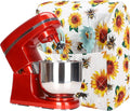Stand Mixer Cover,Sunflower Kitchen Mixer Cover Compatible With 5-8 Qt Kitchenaid Hamilton Mixers,Sunflower Bee Spring Summer Yellow Kitchen Decoration,Pioneer Woman Kitchen Aid Mixer Assecories
