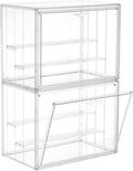 LXLXXL Acrylic Display Case for Collectibles 3 Layer Adjustable Figure Display