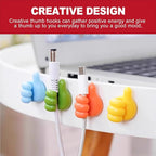 32-Pack Self-Adhesive Silicone Hooks with Cable Clips for Cord Management Multi-Purpose Desk Organizer for Keys Office Supplies and Charging Stations Home Office Use